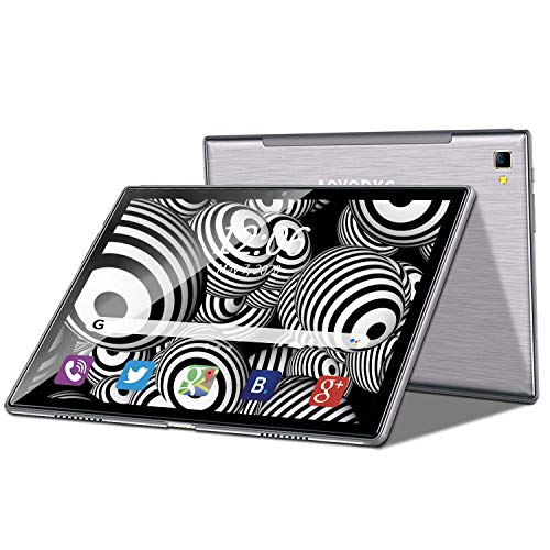 Tablet 10 Pulgadas 4G LTE Tableta Android 9.0 Pie Octa-Core, 4 GB RAM + 64 GB ROM/256 GB Escalable, Dual SIM, 5.0+8.0 MP, 8000 mAh, Type-C, OTG, Bluetooth, WiFi Tablet PC(Plata) Tablet 10 Pulgadas 4G LTE Tableta Android 9.0 Pie Octa-Core, 4 GB RAM + 64 GB ROM/256 GB Escalable, Dual SIM, 5.0+8.0 MP, 8000 mAh, Type-C, OTG, Bluetooth, WiFi Tablet PC(Plata)