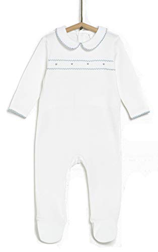 TEX - Pijama para Recién Nacido Unisex, Verde Matiz, 0 a 1 Mes (54 cm)