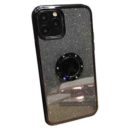 TIANLU Funda transparente para iPhone 11 Bling Sparkle Cute Girls Mujeres Soft TPU Slim Fit Protección contra caídas Funda trasera a prueba de golpes para Apple iPhone 11(Negro/Para iphone11 Pro Max) TIANLU Funda transparente para iPhone 11 Bling Sparkle Cute Girls Mujeres Soft TPU Slim Fit Protección contra caídas Funda trasera a prueba de golpes para Apple iPhone 11(Negro/Para iphone11 Pro Max)