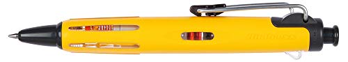 Tombow BC-AP52-B AirPress Pen - Bolígrafo con tecnología de aire comprimido, color amarillo