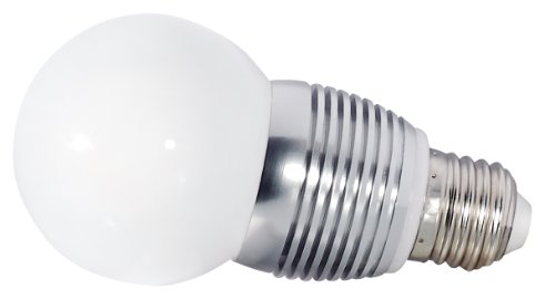 Transmedia LE13-2WL - Bombilla LED, 4 W, temperatura de color 3000 k, casquillo E27, color blanco