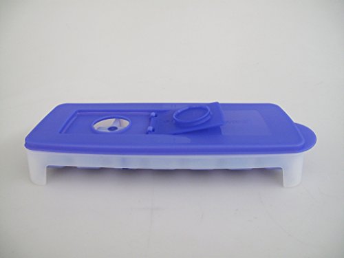 Tupperware G29 31089 - Recipiente para cubitos de hielo, color lila y blanco