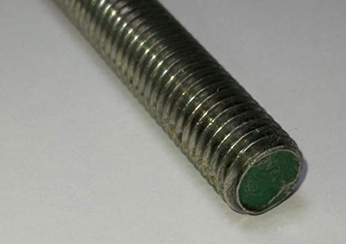 Varillas roscadas de acero inoxidable DIN 976, material V2A, A2, Aisi 304 (1 m x M8). Varillas roscadas de acero inoxidable DIN 976, material V2A, A2, Aisi 304 (1 m x M8).