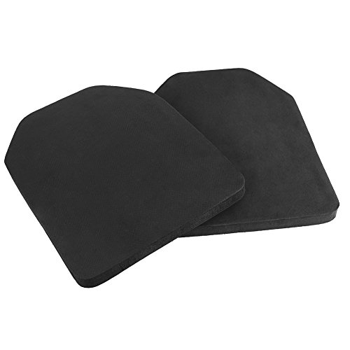 VGEBY Almohadilla protectora, 2 piezas EVA ligera placa Set Airsoft Paintball chaleco protección trasera almohadilla protectora gran accesorio para Airsoft y Paintball VGEBY Almohadilla protectora, 2 piezas EVA ligera placa Set Airsoft Paintball chaleco protección trasera almohadilla protectora gran accesorio para Airsoft y Paintball