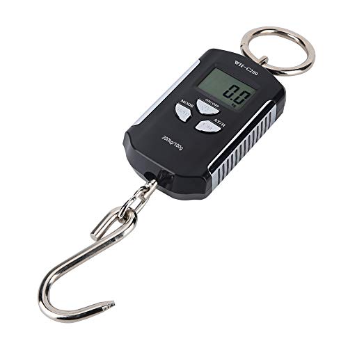 Wacent Báscula Colgante electrónica Digital portátil de 200 kg, Herramientas útiles de sonda de medición de precisión Accesorios Báscula de Equipaje de Alta precisión Wacent Báscula Colgante electrónica Digital portátil de 200 kg, Herramientas útiles de sonda de medición de precisión Accesorios Báscula de Equipaje de Alta precisión