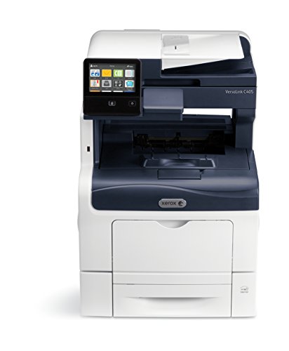 Xerox VersaLink C405V_DN Multifuncional Laser 35 ppm 600 x 600 dpi A4 - Impresora multifunción (Laser, 600 x 600 dpi, 700 Hojas, A4, Impresión Directa, Azul, Blanco)