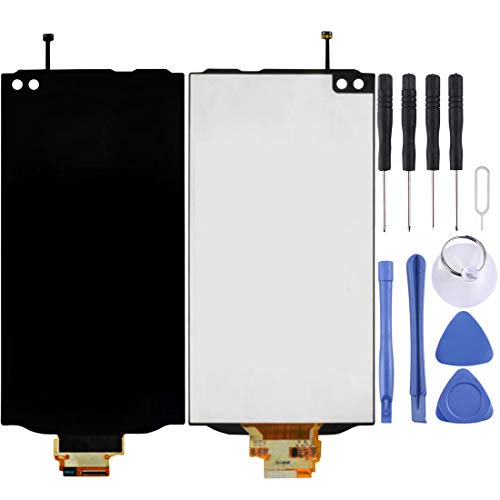 Xtmcce Reparación DIFZU Vuelva a Colocar la Pantalla LCD y digitalizador Asamblea Completa for LG V10 H960 H961 H968 H900 VS990 (Negro) (Color : Black)