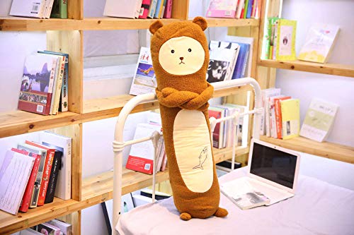 ZHANGDibujos Animados Lindo Cerdo Tiras Almohada para Dormir Creativo Lindo Mascota Novio Almohada Cojín Felpa 70cm (0.5kg) Oso Pardo Oscuro ZHANGDibujos Animados Lindo Cerdo Tiras Almohada para Dormir Creativo Lindo Mascota Novio Almohada Cojín Felpa 70cm (0.5kg) Oso Pardo Oscuro