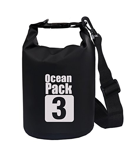 2L/5L/10L/15L/20L/30L 500D Tarpaulin Heavy-Duty PVC impermeable prueba de bolsa de saco seco para kayak/canotaje/canotaje /pesca/rafting/natación/camping/snowboard