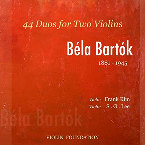 44 Duos for Two Violins, Book I, Sz. 98: X. Rutén Nóta (Ruthenian Song)