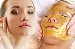 5 x De oro bio- colágeno máscara facial máscara de cristal de oro en polvo de colágeno máscara facial hidratante anti- edad Boolavard® TM