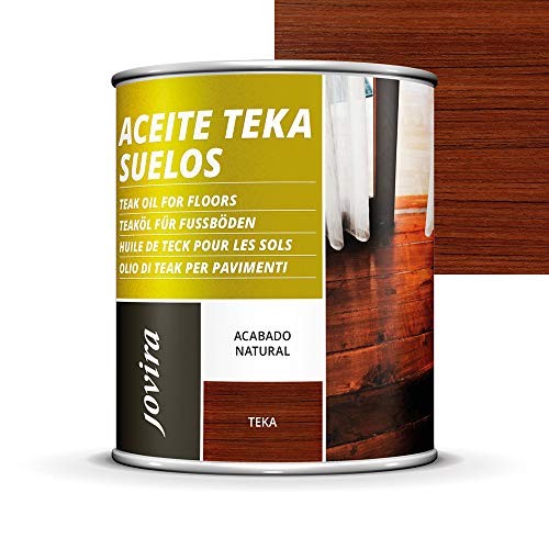 ACEITE TEKA SUELO,terrazas,tarima,muebles jardín, Protección,restauración y cuidado de la madera Teca en intemperie exterior. (750 ML)