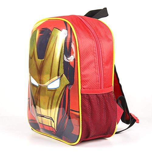 Artesania Cerda Avengers Iron Man, Equipaje para niños, 31 cm, Rojo