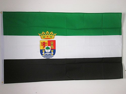 AZ FLAG Bandera de Extremadura 150x90cm - Bandera EXTREMEÑA 90 x 150 cm