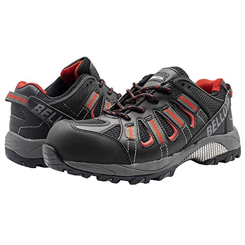 Bellota 72211N43S1P - Zapatos de hombre y mujer Trail (Talla 43), de seguridad con diseño tipo deportivo o montaña Bellota 72211N43S1P - Zapatos de hombre y mujer Trail (Talla 43), de seguridad con diseño tipo deportivo o montaña
