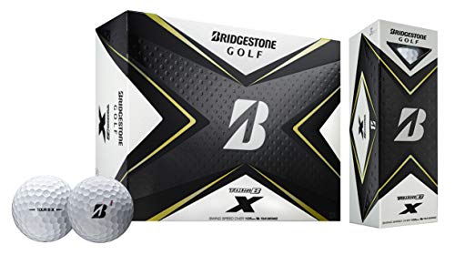 Bridgestone Golf Bx Tour B RX-Pelotas de Golf, Unisex Adulto, Blanco, 14 x 19 x 5.1 cm 272 g
