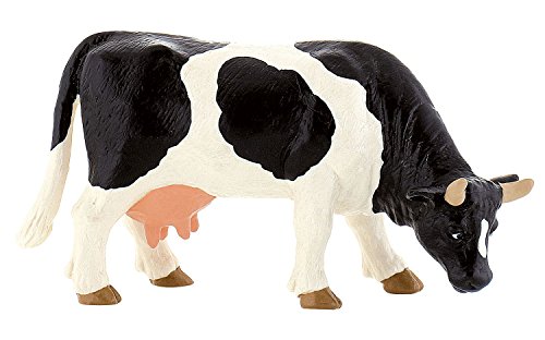 Bully 62442 - Figura de Vaca, Color Blanco y Negro