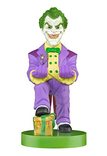 Cable Guy Joker, Soporte de sujeción y/o Carga para Mando de Consola y/o Smartphone de tu Personaje Favorito con Licencia de DC. Producto con Licencia Oficial. Exquisite Gaming. Cable Guy Joker, Soporte de sujeción y/o Carga para Mando de Consola y/o Smartphone de tu Personaje Favorito con Licencia de DC. Producto con Licencia Oficial. Exquisite Gaming.