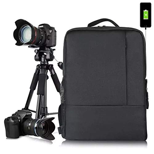 Cajas de la cámara Fotografía universal 3 colores disponibles múltiples funciones de nylon impermeable DSLR SLR Mochila Para la protección de las cámaras ( Color : Grey , Size : 265x330x125mm ) Cajas de la cámara Fotografía universal 3 colores disponibles múltiples funciones de nylon impermeable DSLR SLR Mochila Para la protección de las cámaras ( Color : Grey , Size : 265x330x125mm )