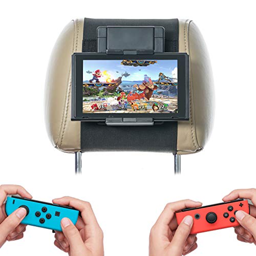 Cambie el soporte del coche, soporte del soporte del reposacabezas del coche TFY para el interruptor de Nintendo de la máquina de juego