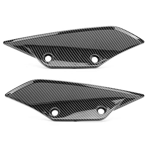 Carenado lateral de la motocicleta, 2 piezas Paneles laterales de la motocicleta Cubierta del alerón del ala Cubierta de carenado de estilo de fibra de carbono Ajuste para S1000RR 2015-2018 Carenado lateral de la motocicleta, 2 piezas Paneles laterales de la motocicleta Cubierta del alerón del ala Cubierta de carenado de estilo de fibra de carbono Ajuste para S1000RR 2015-2018