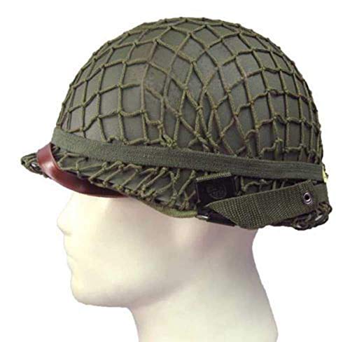 Casco de acero M2 de la Segunda Guerra Mundial equipo militar réplica casco