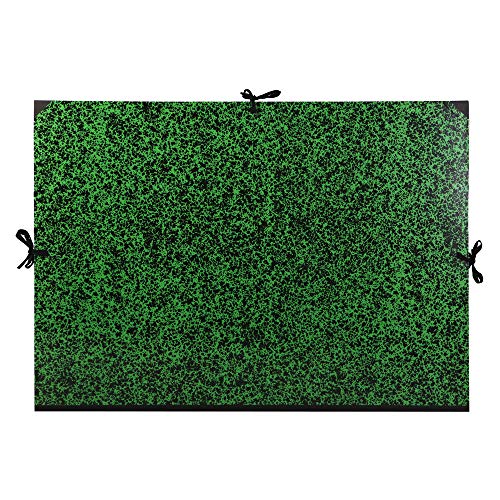 Clairefontaine Annonay Art Carpeta con Lazos, Verde, 75 x 105 cm