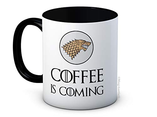 Coffee is Coming - Game Of Thrones Parodia - Taza de Café de Cerámica