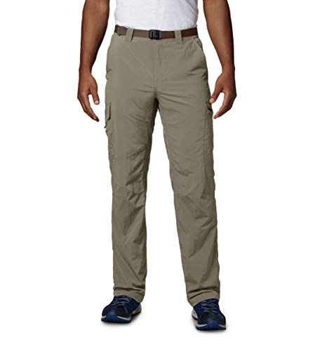 Columbia - Silver Ridge Cargo Pants Short, Color Marrã³n,Gris, Talla 32