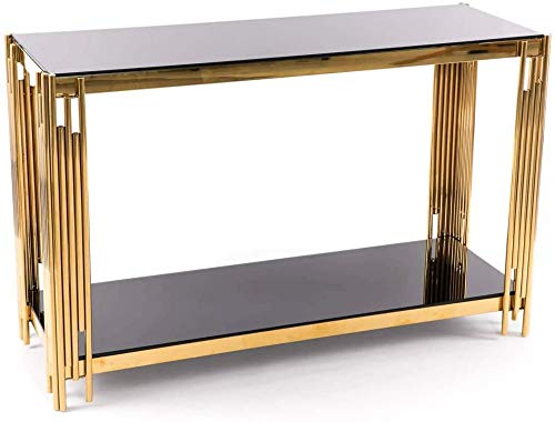 Consola Retro Cristal, Oro, Cristal, Dorado,123 x 43 x 78 Consola Retro Cristal, Oro, Cristal, Dorado,123 x 43 x 78
