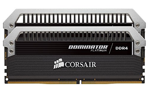 Corsair Dominator Platinum - Módulo de Memoria XMP 2.0 de Alto Rendimiento de 32 GB (2 x 16 GB, DDR4, 3000 MHz, C15)