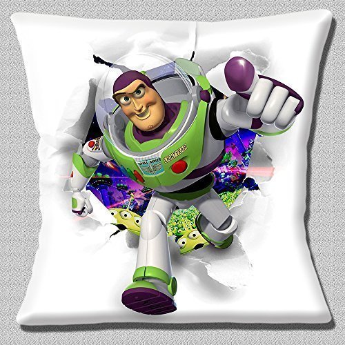 Cushions Corner Zumbido Lightyear Película Personaje Toy Story Disney PELÍCULA - 40.6cm (40cm) Funda De Cojín
