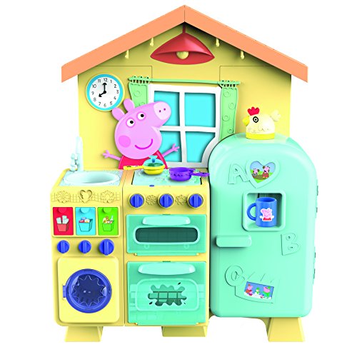 De Peppa Pig Peppa Casa Cocina, 21 piezas Incluye (Se distribuye desde el Reino Unido) De Peppa Pig Peppa Casa Cocina, 21 piezas Incluye (Se distribuye desde el Reino Unido)