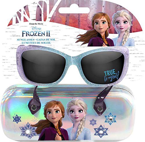 Disney Frozen Premium 2 con Funda Gafas de Sol Montañismo, Alpinismo y Trekking Infantil, Juventud Unisex, Multicolor (Multicolor), Talla Única