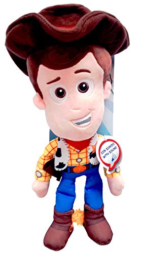 Disney Peluche Toy Story 4 Woody 37 cm con Sonido - 760018046-1