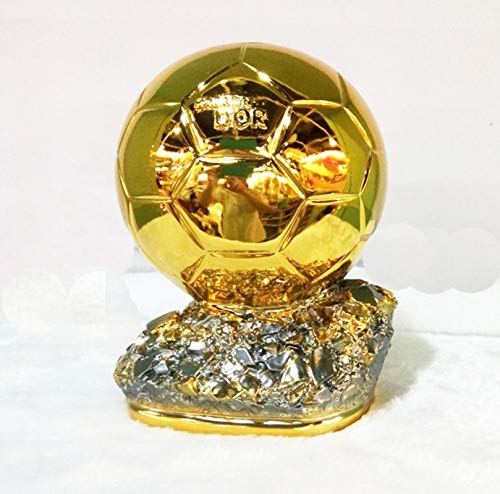 Eeng Trofeo de Bola de Oro Trofeo   Estilo Original sin impresión   Balón de fútbol de Oro Mejor Jugador de fútbol Copa de Trofeo de fútbol