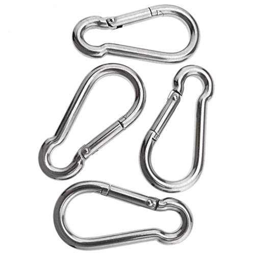 ENET Mosquetón de acero inoxidable AISI 316, 4 x 8 mm ENET Mosquetón de acero inoxidable AISI 316, 4 x 8 mm
