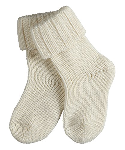 Falke - Calcetines opacas para bebé, color blanco crudo (off-white) 2040, talla 80-92 (Talla del fabricante: 12-18 meses)