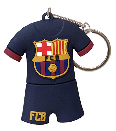 FC Barcelona USB-03-BC Pendrive Rubber Camiseta, 8GB