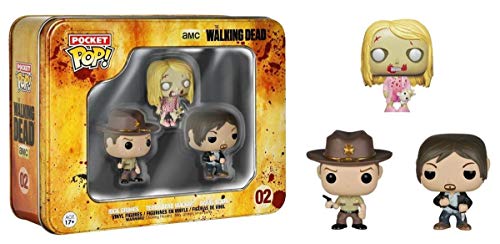 Figura Pop Walking Dead Set 3 Mini Figuras