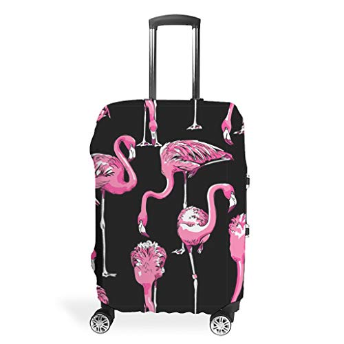 Flamingo - Funda protectora para equipaje de viaje (19 a 32 pulgadas, tamaño XL, 76 x 101 cm), color blanco