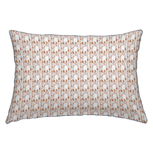 Funda de Almohada Bilba libre Cours, Blanc/Nude Imprimé, 50 x 70 Funda de Almohada Bilba libre Cours, Blanc/Nude Imprimé, 50 x 70