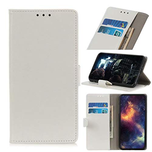 Funda para Samsung Galaxy A32 4G, a prueba de golpes, de piel sintética, con tapa, cierre magnético, funda protectora de TPU suave con ranuras para tarjetas para Samsung Galaxy A32 4G, color blanco Funda para Samsung Galaxy A32 4G, a prueba de golpes, de piel sintética, con tapa, cierre magnético, funda protectora de TPU suave con ranuras para tarjetas para Samsung Galaxy A32 4G, color blanco