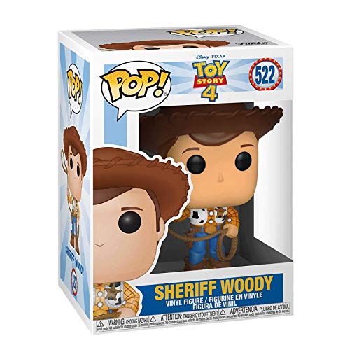 Funko Pop Animation : Toy Story 4 - Sheriff Woody 3.75inch Vinyl Gift for Anime Fans Superhappy