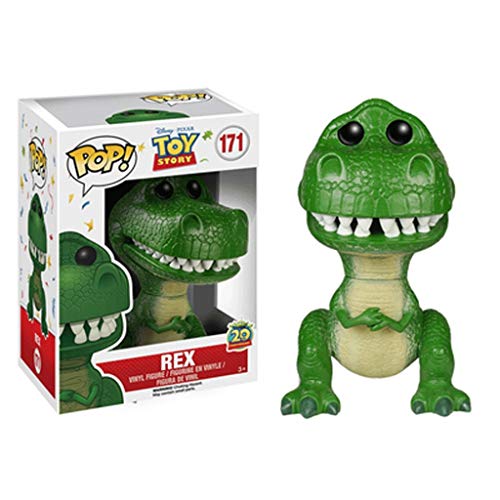 Funko Pop Animation : Toy Story - Rex 3.75inch Vinyl Gift for Anime Fans Superhappy