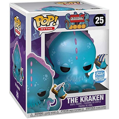 Funko Pop Myths : The Kraken (Exclusive) Figure 3.75inch Vinyl Gift for Myths Fans SuperCollection