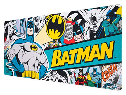 Grupo Erik - Mousepad XXL, Alfombrilla de ratón XXL DC Comics Batman, 80x35 cm Grupo Erik - Mousepad XXL, Alfombrilla de ratón XXL DC Comics Batman, 80x35 cm