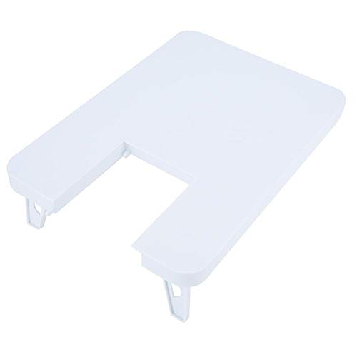 Haofy 35.7 * 25 .5cm/14.06 * 10.04in Mesa de extensión de máquina de Coser Tablero de expansión de plástico ABS para máquina de Coser (Blanco) Haofy 35.7 * 25 .5cm/14.06 * 10.04in Mesa de extensión de máquina de Coser Tablero de expansión de plástico ABS para máquina de Coser (Blanco)