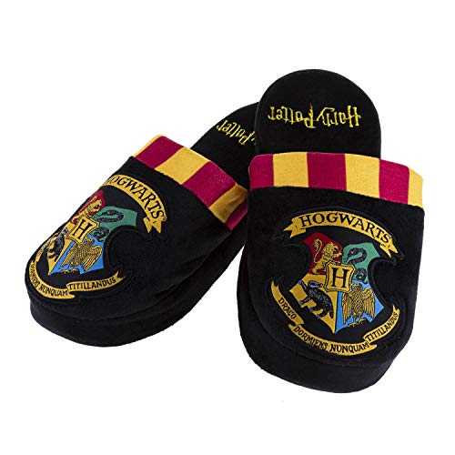 Harry Potter Hogwarts Adult Mule Slippers Ladies 'Medium UK 2-4'