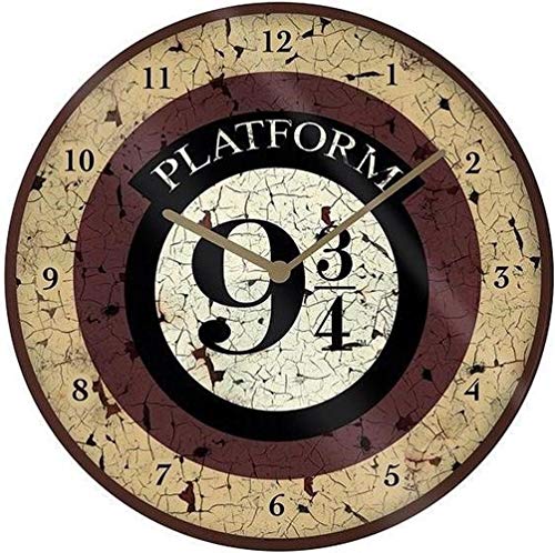 Harry Potter Wall Clock Platform 9 3/4